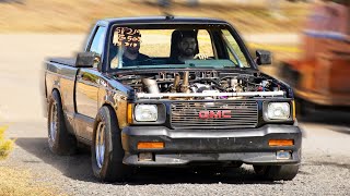 AWD No Prep Syclone built by twin brothers is absolutely NUTS! by 1320Video