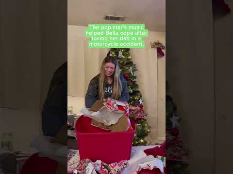 Swiftie fights tears when surprised with tickets after dad's passing Humankind shorts