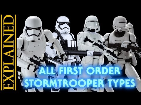 Every First Order Stormtrooper Type in Star Wars