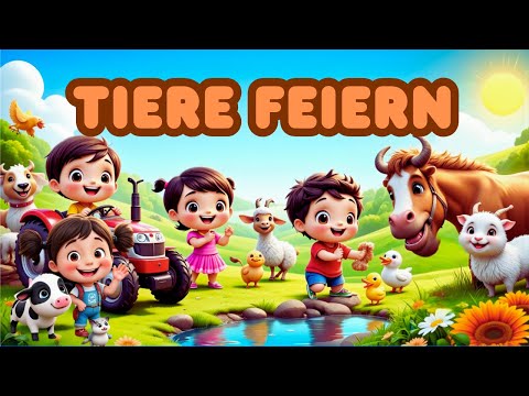 🐄 Heiterer Bauernhof! | Tanzende Tiere und die Große Bauernhof-Party 🚜