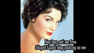 Connie Francis Stupid Cupid Lyrics