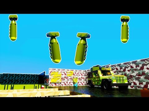 MILITARY BASE GETS NUKED DURING TRAINING - Brick Rigs Multiplayer Survival Challenge