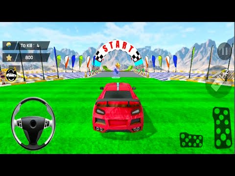Ramp Car Stunts : Impossible Tracks 3D - Android GamePlay - Car Stunt Games Android