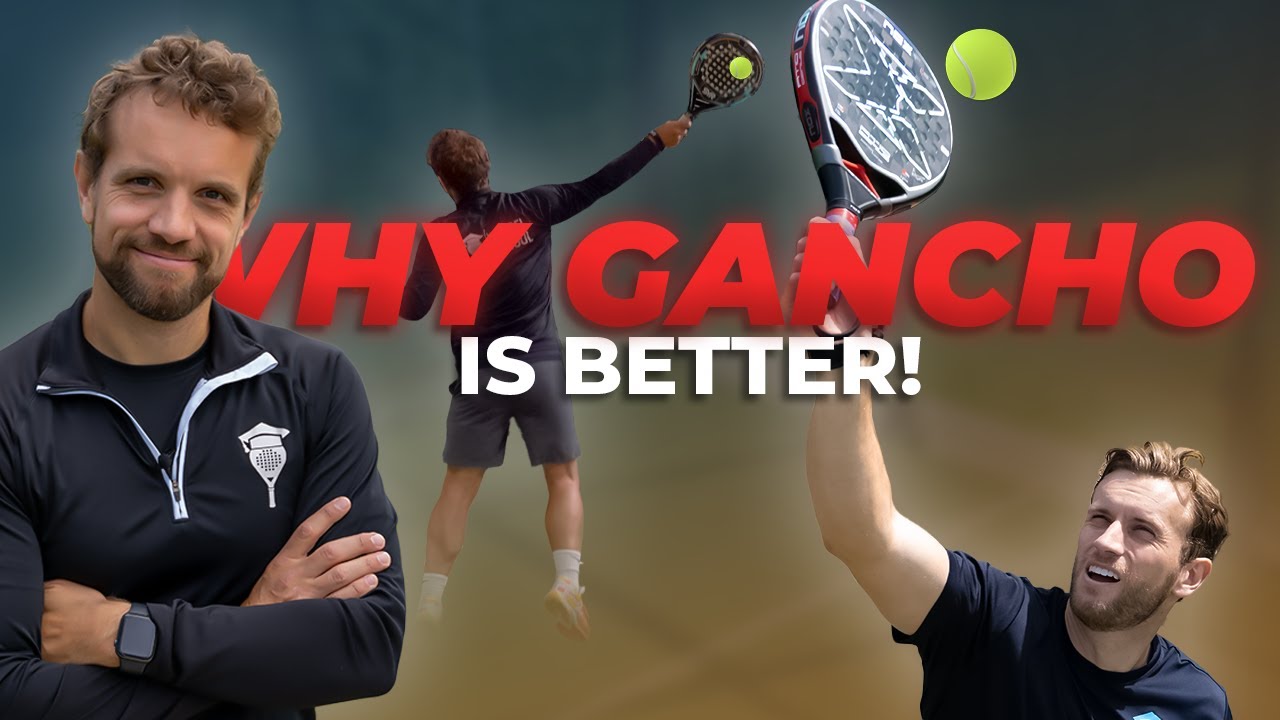 Gancho technique: avoiding high backhand volleys