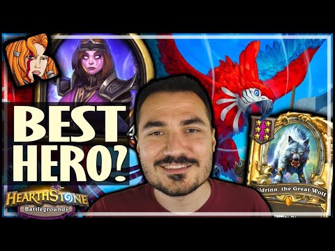 IS JANDICE #1 HERO NOW?? - Hearthstone Battlegrounds