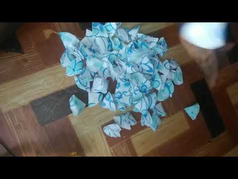 #eskewtekonnen #bouquetdenovia como realizar un bouquet en toile. ( de tela)