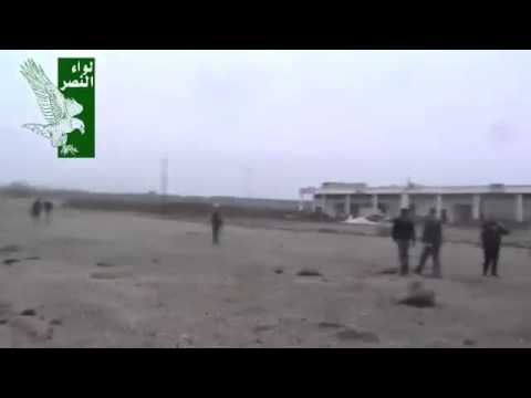 جولة ميدانية داخل بلدة كفرزيتا في ريف حماة بعد السيطرة عليها من قبل لواء النصر