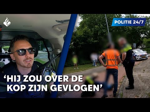 POLITIE 24/7 | Verkeersongeval op de rotonde