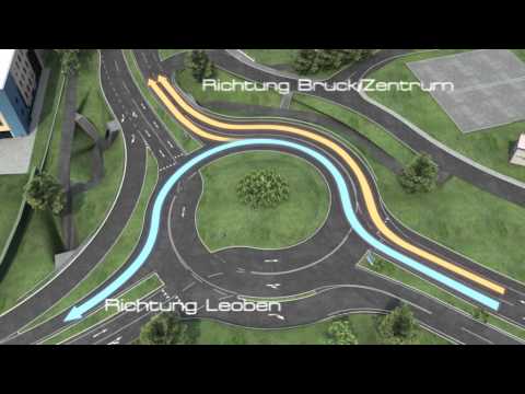 Stadteinfahrt Bruck an der Mur B116 NEU.wmv