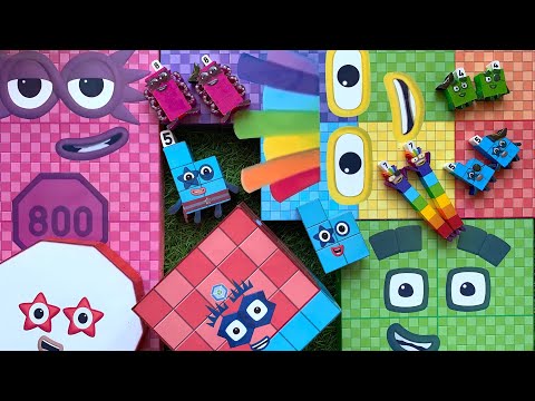 Looking for Numberblocks NEW 1953 125  Puzzle Tetris Shape ASMR  | Numberblocks Satisfying Video