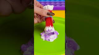 Download lagu 💐 No Lilacs? She Painted Them with Q-Tips! 🎨✨ #shorts #kids mp3