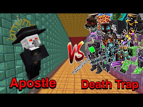 100 Hundred Plus - Minecraft |Mobs Battle |Apostle (Goety) VS Death Trap