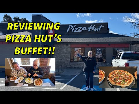 Trying Pizza Hut’s “All You Can Eat” Buffet - Pizza, Salad and Pasta Bar!!