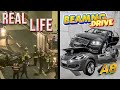 Accidents Based on Real Events on BeamNG.Drive #12 | Real Life - Flashbacks