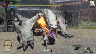 モンスターハンターライズ　闘技場04　ガンランス　3’42　Sランク