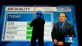 Blue Man Group with Kevin Janison Weather Forecast