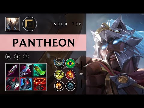 Pantheon Top vs Shen - BR Challenger Patch 25.24