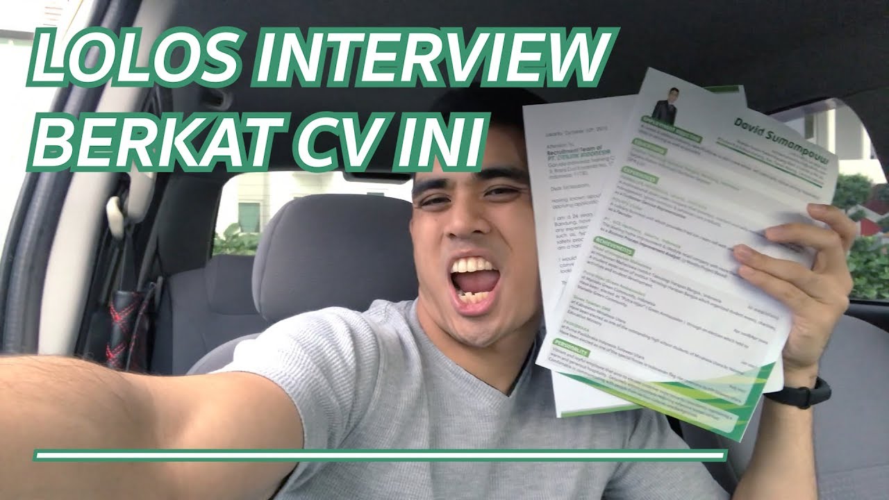 BIKIN CV YANG MENARIK PERHATIAN MASKAPAI || TIPS PRAMUGARA