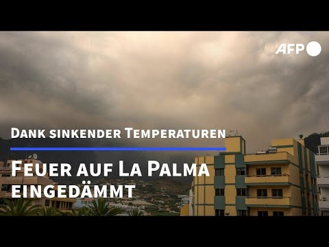 La Palma: Feuer dank sinkender Temperaturen eingedämmt | AFP