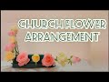 Church Flower Arrangement Ep 411 Churchflowerarrangements Freshflowerarragement Flowerarrangement