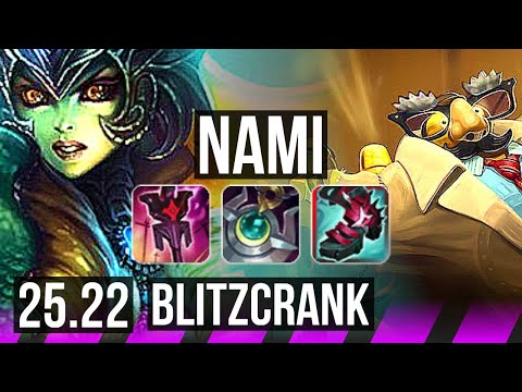 NAMI & Caitlyn vs BLITZCRANK & Smolder (SUP) | 1/1/31 | EUW Master | 25.22