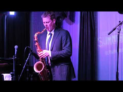 FAST BEBOP~Eric Alexander (sax) w Peppe Merolla driving the train w drum solo @ San Jose Jazz 2018