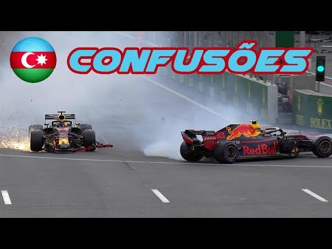 Ricciardo e Verstappen batem - GP do Azerbaijão de F1