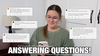 Q&A 2025! | MOVING, YT INCOME, KIDS GROWING UP, PREGNANCY, & LIFE IN CANADA!