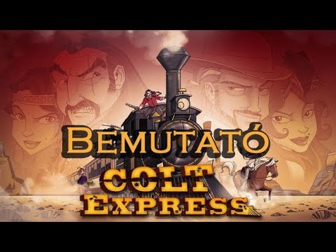 Colt Express - társasjáték bemutató - Jatszma.ro