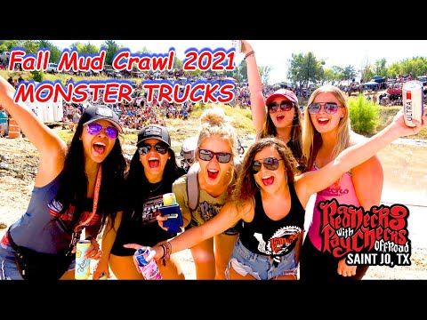MONSTER TRUCKS GO WILD - BOUNTY HOLE - Rednecks with Paychecks Fall Mud Crawl 2021