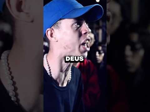 NÃO FALE DE DEUS contra ESSE MC! Batalha do S #batalhaderima