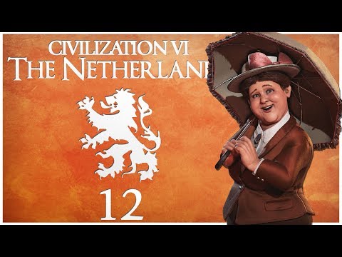 Civilization 6 - Rise and Fall Pre-Release as the Netherlands - Episode 12 ...Under Pressure...