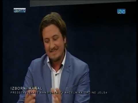 Općina Jelsa Izbori 2013 (1. dio) - predstavljanje kandidata - TV Jadran - Nikša Peronja