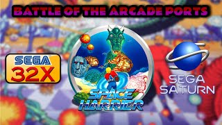 Battle of the Arcade ports - Space Harrier Sega 32X v Sega Saturn