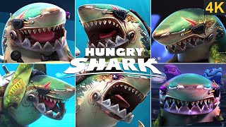 VETERAN GREAT WHITE ALL TRAILER &amp; MOVIE THROUGH THE YEARS!!! (2010 - 2022) HUNGRY SHARK WORLD 4K