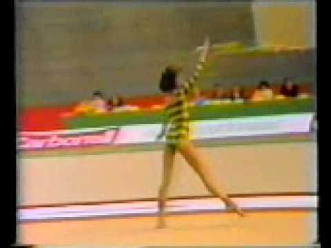 Vídeo: Marta Bobo. Exercicio con aro, 1984