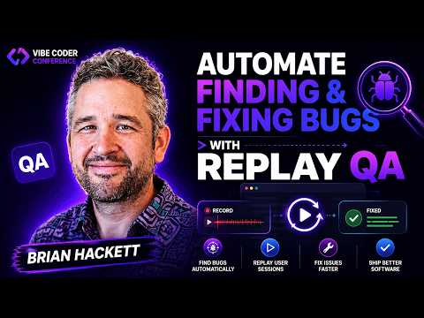 Automate Finding & Fixing Bugs with Replay QA | Brian Hackett