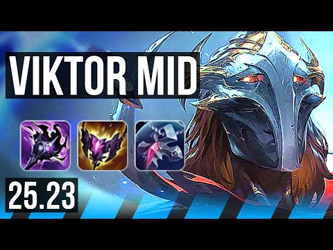 VIKTOR vs SYNDRA (MID) | 13/1/10 | EUW Grandmaster | 25.23