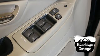 GX470 Switch Panel Fix