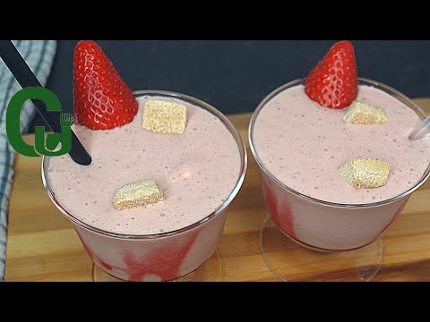 BETTER Than TAKEOUT | Strawberry Milkshake - Chinwe Uzoma Kitchen