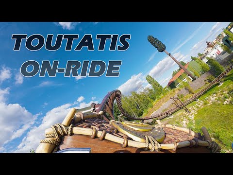 Toutatis POV on ride 4K - Parc Astérix 2024