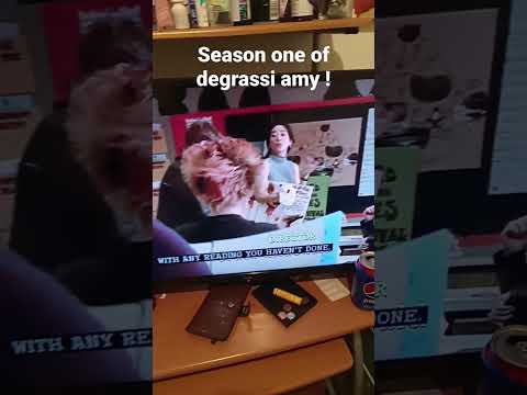 amy from degrassi was actually first spotted in season one not 8 not 3 episode 313