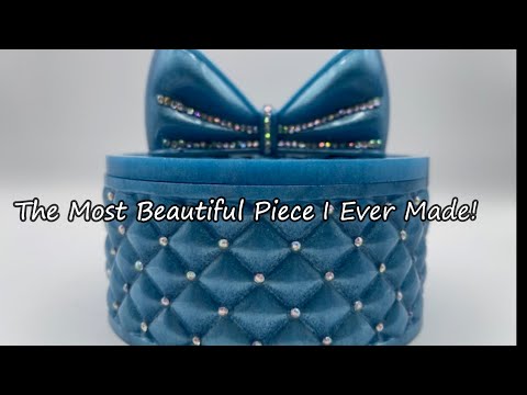 #258 The Most Beautiful Resin Jewelry Box I Ever Made!