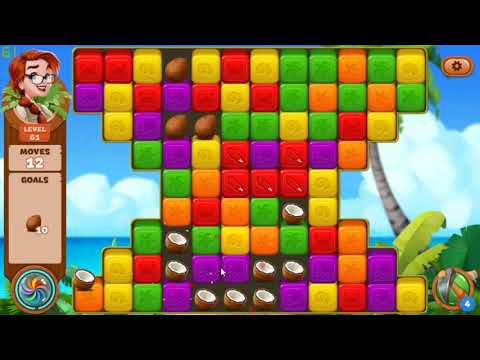 Lost Island Blast Adventure level 61