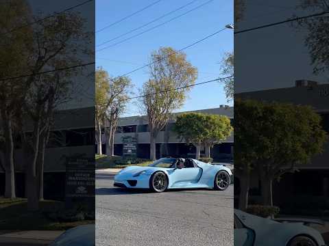 Thumbnail for Porsche 918 Spyder Acceleration Sound (Boden Autohaus Exhaust) #porsche by Porsche 918 Spyder