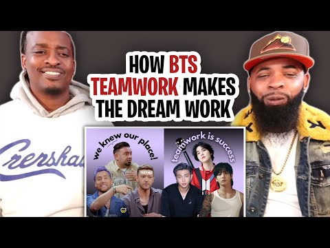TRE-TV REACTS TO - how bts' teamwork makes the dream work (and why most boybands don't last)