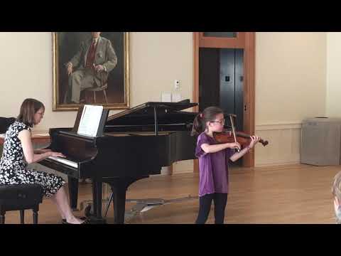 Tiana Violin | Allegro by Fiocco (2019.06.23)