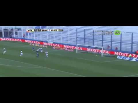 Gol de Marcos Acuña - Vélez Sarsfield 0 Vs 1 Racing Club - Fecha 4 - Liga Argentina 2016