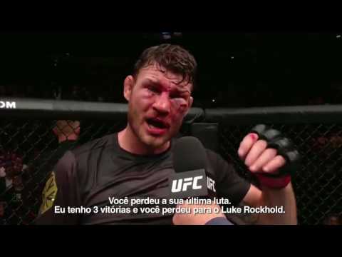 Bisping and Henderson's Interviews in the UFC 204 Octagon