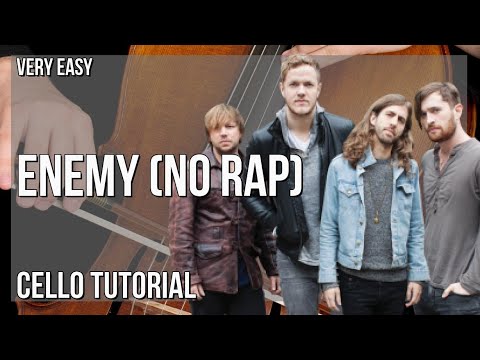 How to play Enemy (No Rap) by Imagine Dragons on Cello (Tutorial)